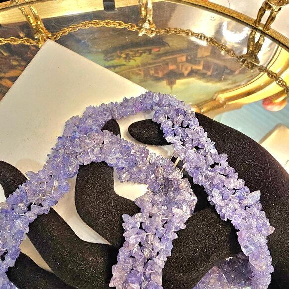 Tanzanite Necklace for women, Authenticity Certificate - Picture 9 of 9